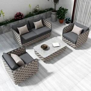Sofá Modular Externo Aparência Moderna