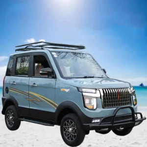 Buen Nuevo Energía Vehículo Eléctrico Scooter de Movilidad Enclosed Mini Coche Eléctrico 4 Asiento China 4 Rueda 4 Asiento Adulto Mini Eléctrico Nuevo Pequeño Coche para Venta de Taxi