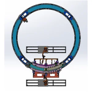 Steel Bar Welding Robot Arm for Tunnel Segment Shield Bars