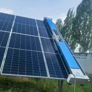 2025 Hot Sell Fully Automatic Solar Panel Cleaning Robot Machine