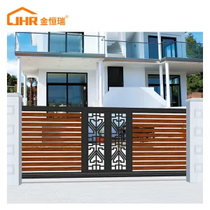 Jhr Stylish Sliding Gate with Minimalist Design Ihm-Py028