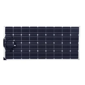 100W Marine Flexible Solar Panel ETFE Monocrystalline 12V Solar Battery Charger for Boat Yacht RV Caravan Roof Curved Surface