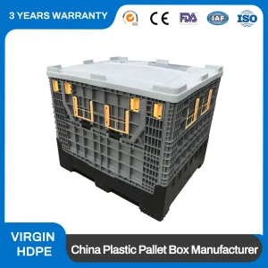 Collapsible Plastic Pallet Bin