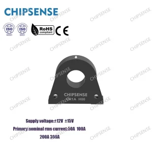 CR1A H00 Series high precision safety closed Loop 300A Current Transducer current transformer Toroidal φ20 for AC Variable Speed and Servo Motor Drives
