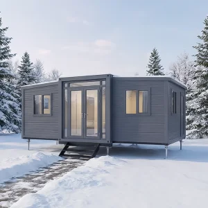 Innovative Expandable Container Home: Compact Foldable Prefabricated Housing Option