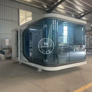 Casa cápsula modular prefabricada de lujo