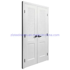 High Quality Hot Selling Aluminum Fiberglass Louvered Door/Casement Shutter Door