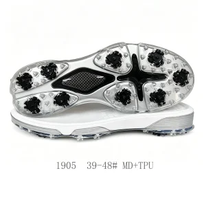 Wholesale Removable Rotating Spike Golf Shoe Outsole