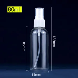 Transparent Spray with Fine Mist Function