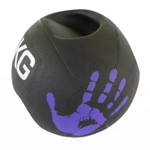 Versatile Dual Grip Rubber Medicine Ball for Dynamic Workouts