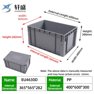 Caja de esquina de plástico