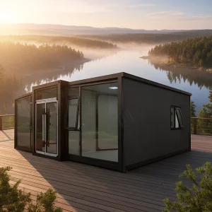 Sustainable Galvanized Steel Frame Expander House for Mobile Hotel