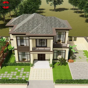 Free Design Light Steel Structure Prefabricated Luxury Villa