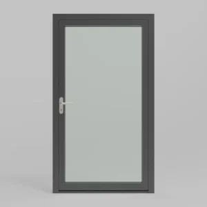 Storm-Proof Aluminum Door Rigorously Tested to Withstand 4500PA Wind Pressure in Extreme Weather Conditions