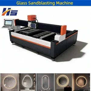 Glass Frosting Sandblasting Machine Laser Engraving Marking Drilling Machine