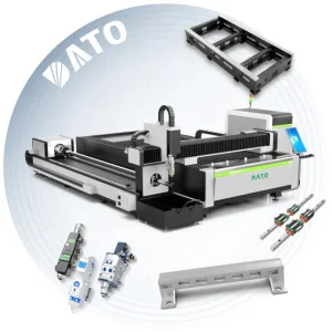 4020 6000W CNC Fiber Laser Metal Sheet Cutting Machine