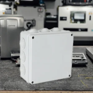 PULTE S151 IP65 Indoor Electrical Distribution Box 150x150x70mm ABS Plastic Neoprene Sealing Waterproof