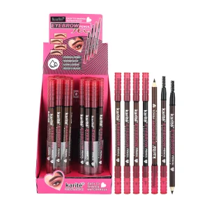 Karite Easy To Sharp &amp; Clean Eyebrow Pencil High Quality Long Lasting Waterproof Natural Finish Eyebrow Pencil