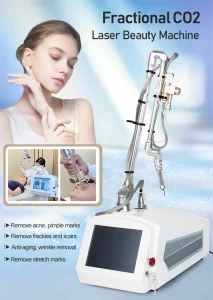 2025 New Portable Professional Fractional CO2 Laser Anti-Aging, Skin Tightening &amp; 360° Vaginal Rejuvenation Beauty Device