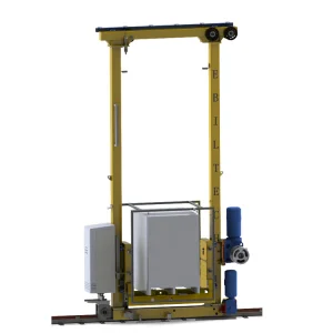 Heavy Duty Double Column Pallet Stacker Crane for AS/RS Racking System