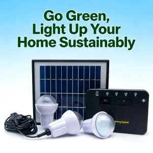 Kit Iluminação Solar Emergência