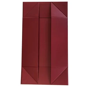 Red Collapsible Folding Paper Gift Box