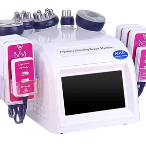 Professional Portable 6in1 30k Radio Frequencies Vacuum Fat Loss Body Shape Lipo Cavi Weight RF Slimming Machine
