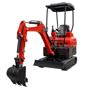 New 2.0 Ton Mini Crawler Excavator Earth-Moving Machinery for Sale with Cab