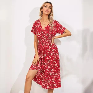 Hot Sale New Cheap High Fashion Modest Women's Clothing Going Out Dresses Fabric High Quality for Spring Summer