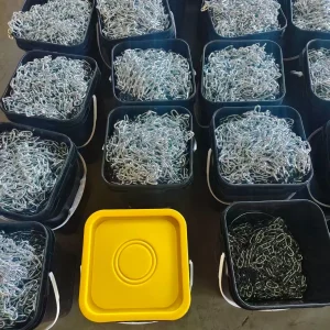 7mm سلسلة حلقات مجلفنة