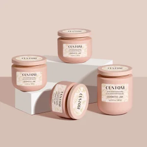 HDPE Cosmetic Cream Jar