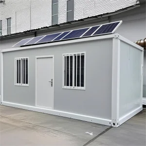 Customized Expandable Container House 20ft/40ft Modular Prefab with Solar Luxury Tiny Homes for Bedroom Use
