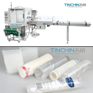 Full-Automatic High Speed Disposable Paper Plastic Cup Packing Thermal Forming Bowl Lid Cover Plate Tray Food Container Packing Making Forming Machine