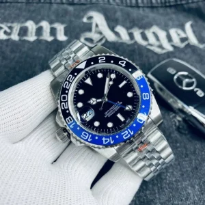 Wholesale Automatic Mechanical Men's Watches 1: 1 Super Copy Swiss Clock Dual Time Zone Stainless Steel Night Light Wrist Watch