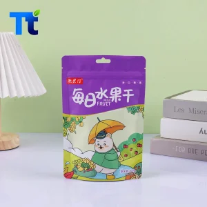 Custom Matte Design Print Resealable Dried Fruit Special Candy Sugger Snack Nicotine Plastic Mylar Zipper Stand up Packaging Doypack Tea Powder Pouch 100g Bag