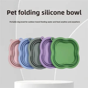 Collapsible Silicone Pet Bowl