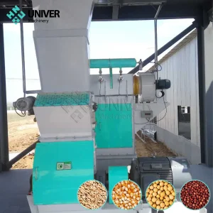 Máquina industrial de molino de martillos para molienda de arroz, cáscara de arroz y maíz de la serie Sfsp