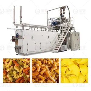 Linha de Produção de Macarrão Longo Sem Glúten - Extrusora Industrial de Macarrão em Linha Contínua