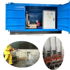 High Pressure Water Jet System for Ship Rust Remove