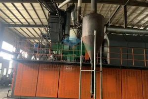 Tire Block Pyrolysis