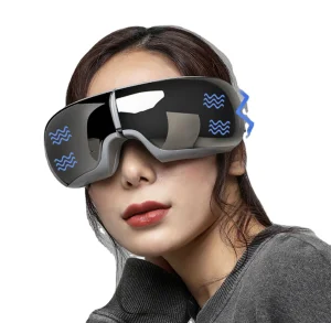 Electric Eye Fatigue Relief Massager Bluetooth Glasses Instruments Bluetooth Smart Eyes Care Massager With Heat Compression