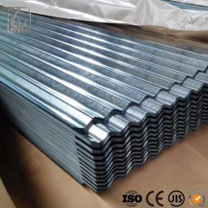 0.12*750*2440 mm Roofing Sheet Cheap Galvanized Corrugated Steel Sheet Regular Spangle