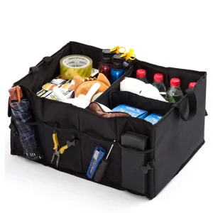 Car Accessories Trunk Organizer Foldable Camping Car Storage Boxes