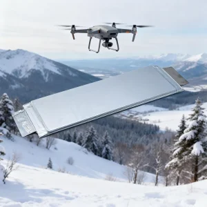 New Rechargeable Ultra-Low Temperature Lithium Pouch Cells 3.4V 115ah Ultra Safe -80℃ Cryogenic Battery for Mechanical Dogs or Uavs