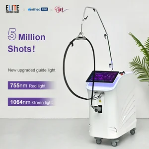 1064 Ndyag 755 nm Alex Long Pulse Alexandrite Laser