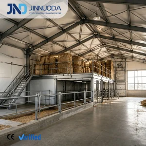 Prefab Steel Structure Chicken Farm Shed