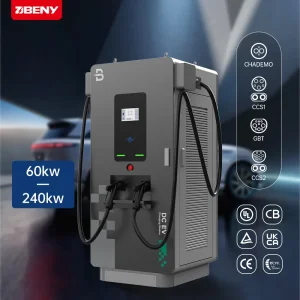 Beny IP55 60kw 90kw Level 3 EV DC Charger CCS1 CCS2 Chademo GB/T Electric Vehicle EV Charging Station DC Charging Piles