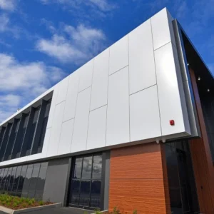 Fashionable Commercial Aluminum Exterior Wall Cladding Panels Building Facade Systems