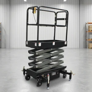 200kg 300kg Semi Electric Mini Scissor Lift Platform for Sale
