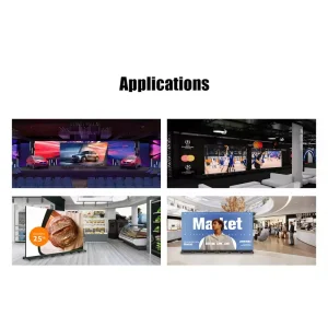 Foldable LED Poster Display